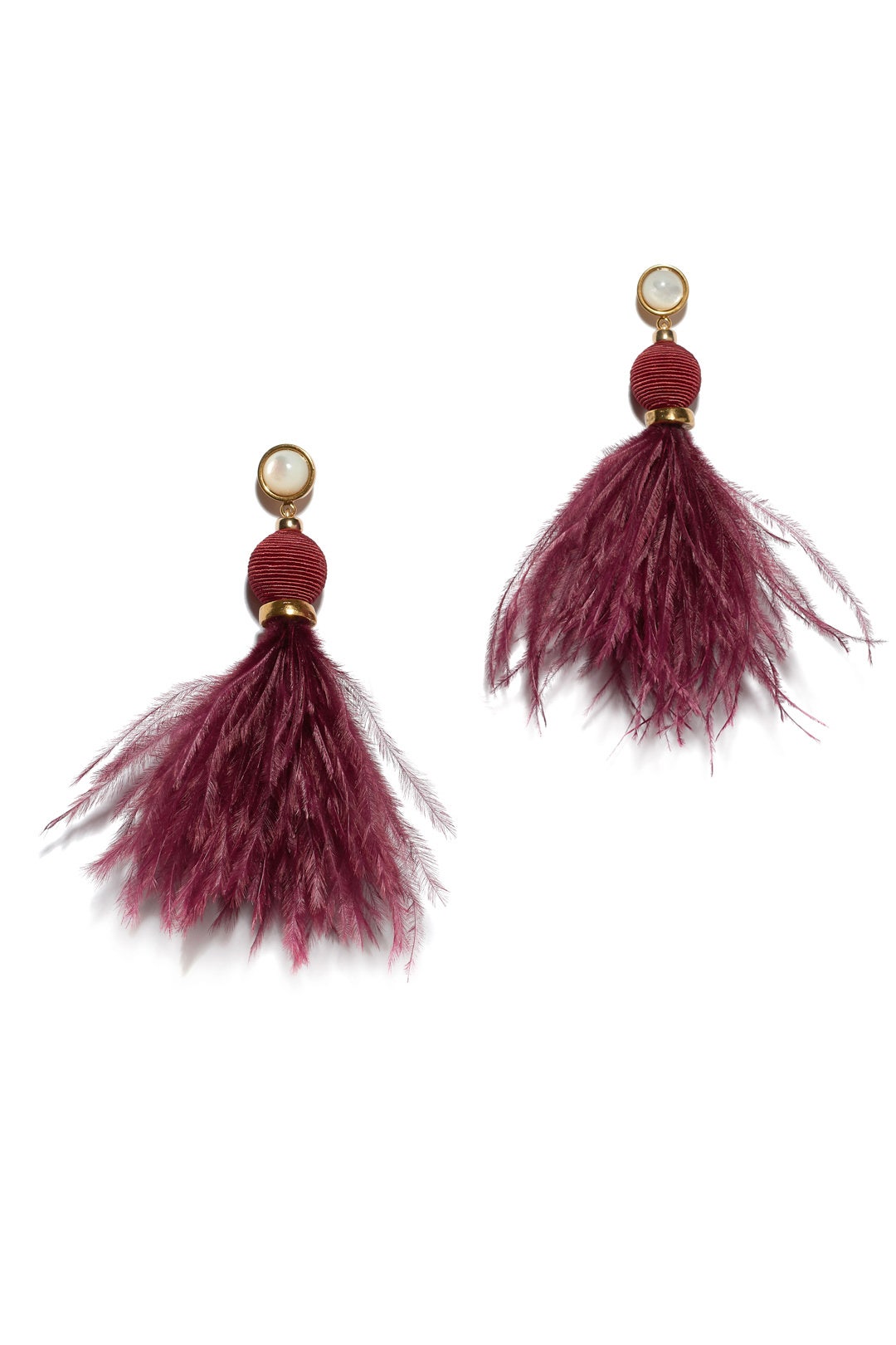 Parker Feather Earrings by Lizzie Fortunato 0
