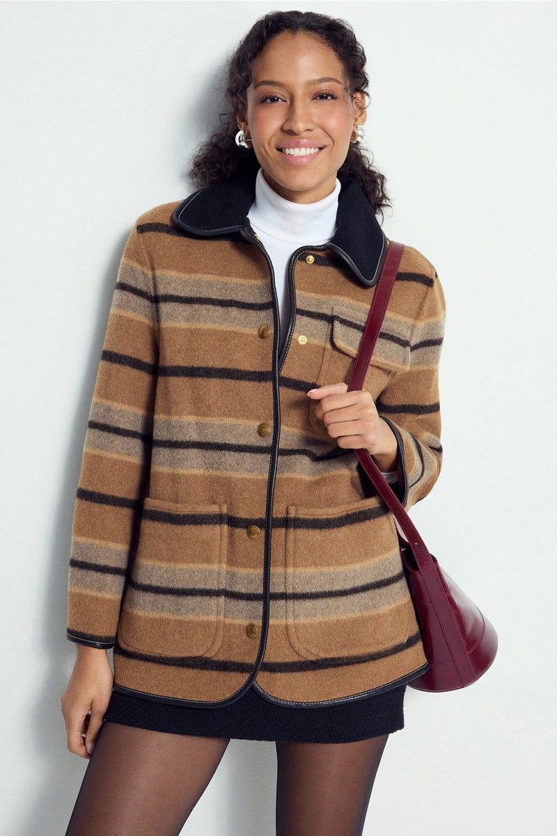 Striped Barn Jacket by Madewell - Photo 0