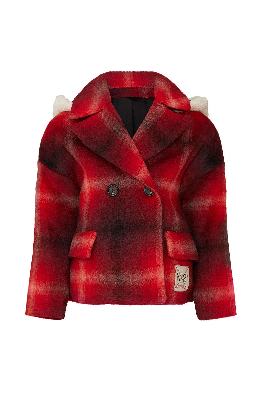 Kids Faux Shearling Jacket by No. 21 Kids 0