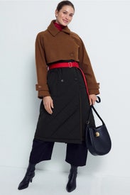 Combo Puffer Coat by PLAN C x RTR