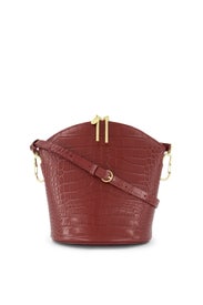 Belay Croc Embossed Top Zip Bag by ZAC Zac Posen Handbags