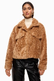 Gingerbread Latte Jacket by BLANKNYC