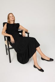 Black Tiered Maxi by English Factory