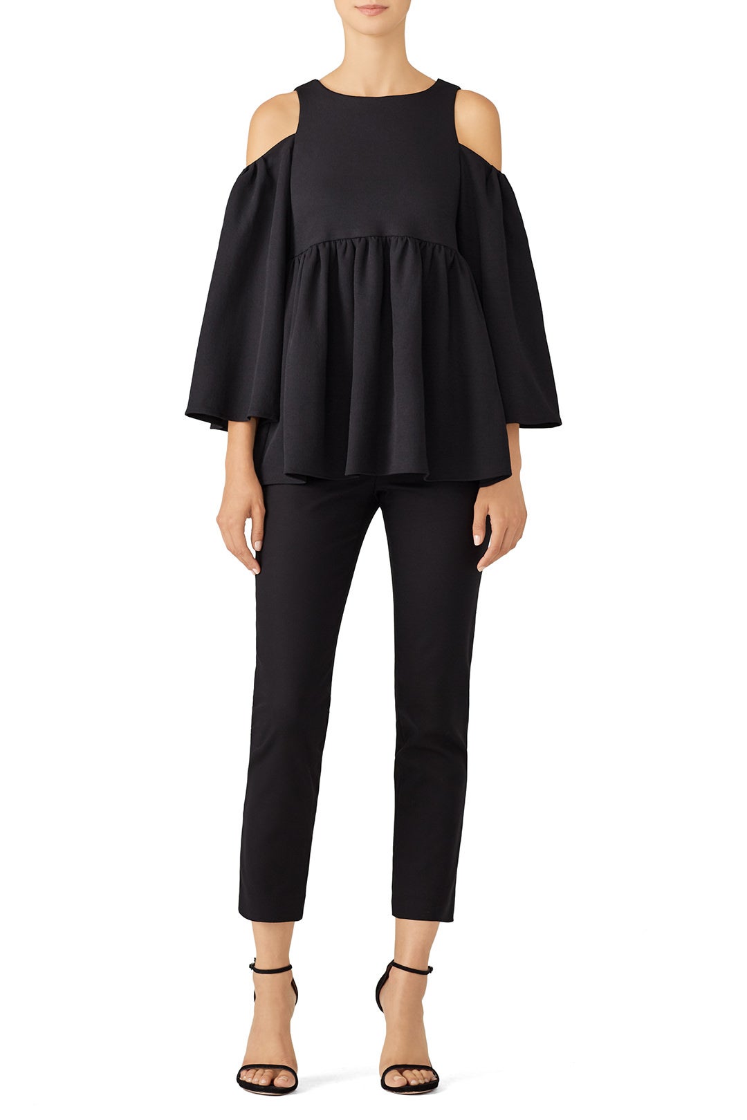 Black Noel Top by Hunter Bell 0