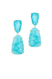 Turquoise Katie Earrings by Kendra Scott