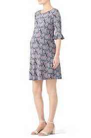 Blake Flounce Maternity Dress by Leota