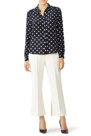 Eryn Polka Dot Top by L.K. Bennett