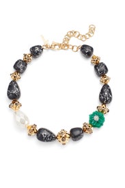 Keepsake Stone Necklace by Lele Sadoughi
