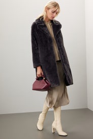 Bunny Faux Fur Coat by NVLT