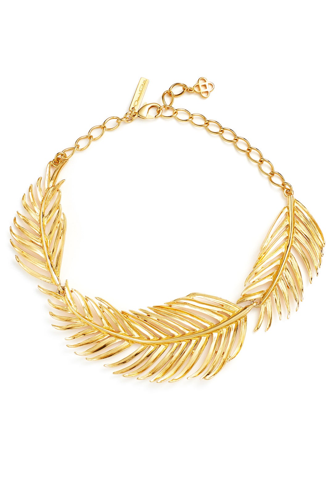 Palm Leaf Necklace by Oscar de la Renta