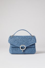 Raffia YZA Bag by Sandro