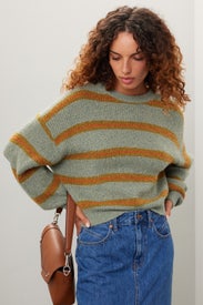 Stripe Blake Crewneck by Spiritual Gangster