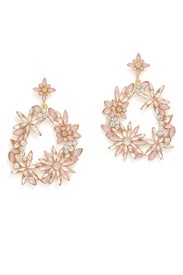 Crystal Wreath Earrings by Slate & Willow Accessories