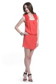 Pomegranate Martini Dress by Thread Social