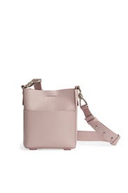 Lavender Captain Leather Crossbody by AllSaints