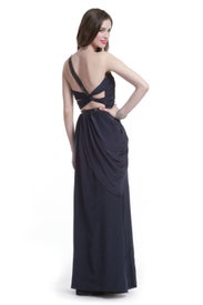 In the Navy Gown by Carlos Miele