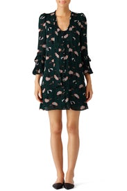 Scribble Printed Dress by Derek Lam 10 Crosby