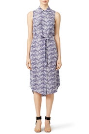 Jungle Shade Tegan Dress by Equipment
