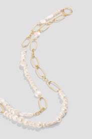 Rentata Double Collar Necklace by Mignonne Gavigan