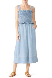 Dakota Smocked Jumpsuit by Sea New York