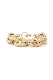 Gold Record Bracelet by Slate & Willow Accessories
