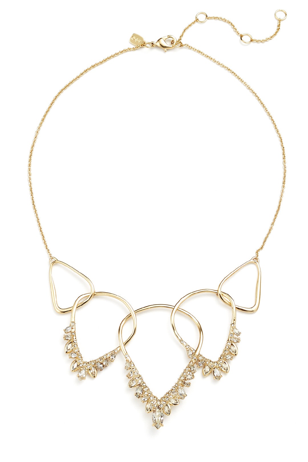 Jagged Marquis Cluster Necklace by Alexis Bittar 1