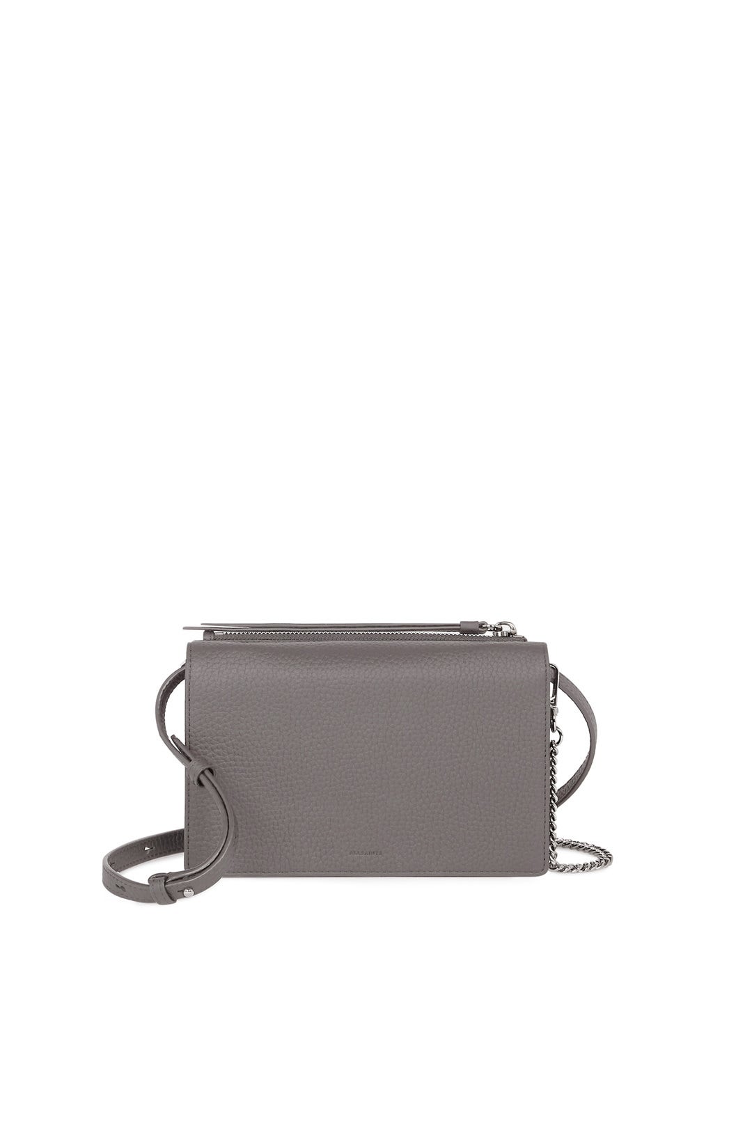 Grey Fetch Chain Wallet Bag by AllSaints | Rent the Runway Grey Fetch Chain Wallet Bag by AllSaints | Rent the Runway