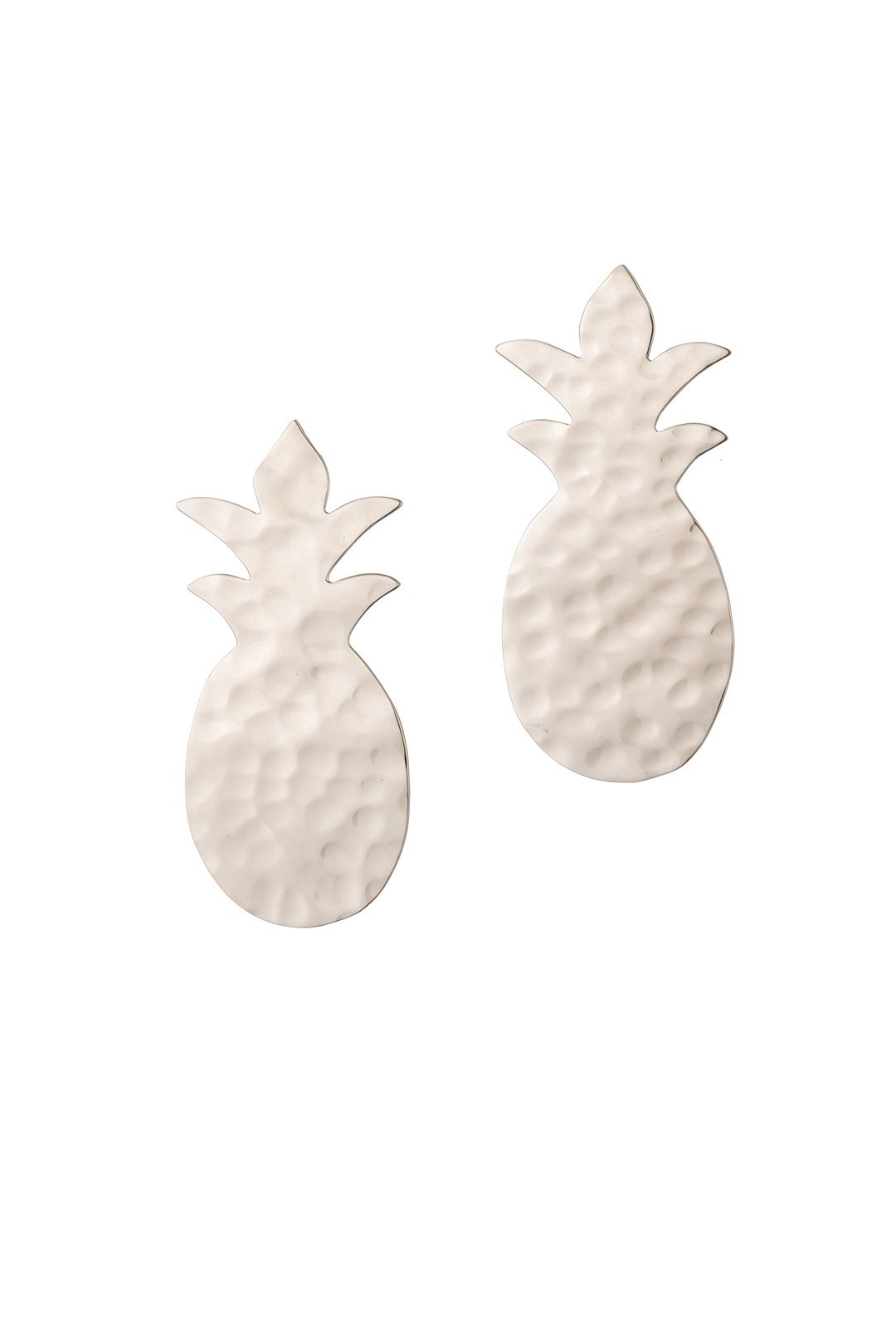 Sliver Pineapple Earrings by Anndra Neen