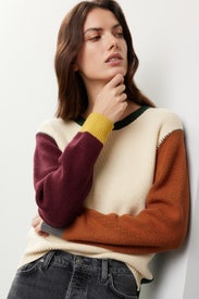 Sloane Whipstitch Sweater by Central Park West