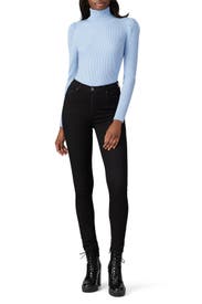 Blue Puff Sleeve Pullover by 525 America