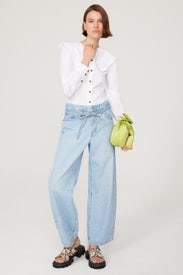 Collared Buttondown by GANNI