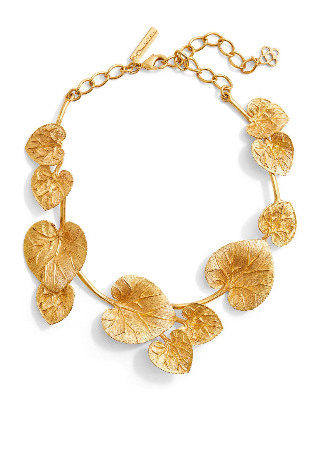 Eucalyptus Leaf Necklace by Oscar de la Renta 0