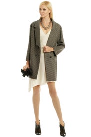 Mini Houndstooth Coat by Peter Som