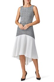 Belted High Low Dress by Slate & Willow