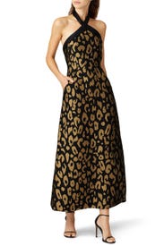 Josie Leopard Dress by Temperley London