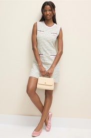 Tweed Knit Mini Dress by Aldomartins