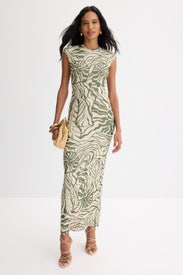 Cody Crewneck Ankle Length Dress by AFRM