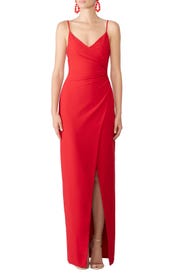 Red Bowery Gown by Black Halo