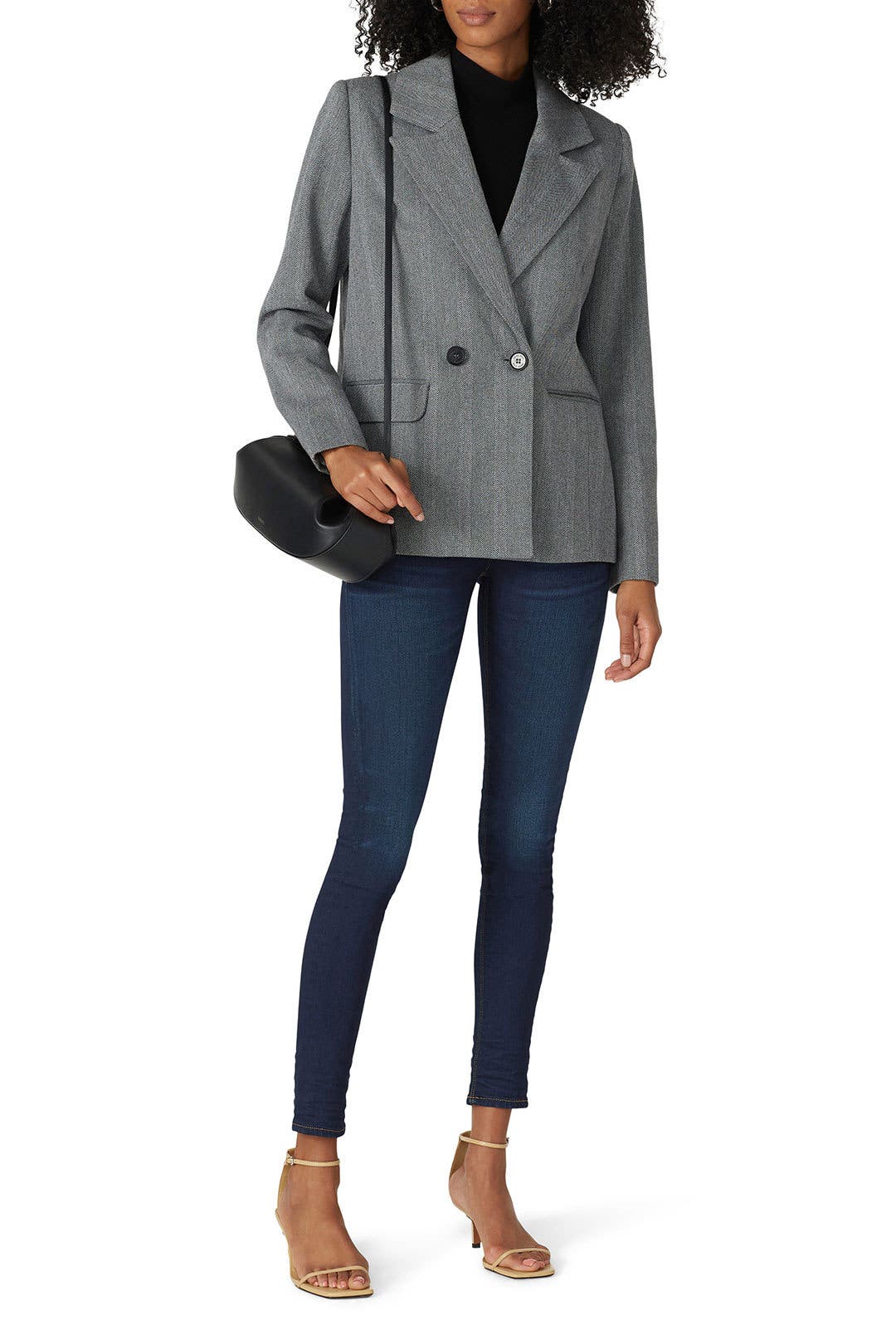 Pleated Denim Pants by Hed Mayner | Rent the Runway