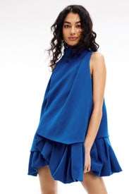 Ruffle Hem Mini Dress by JW Anderson