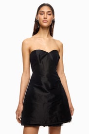 Bubble Hem Mini Dress by One33 Social