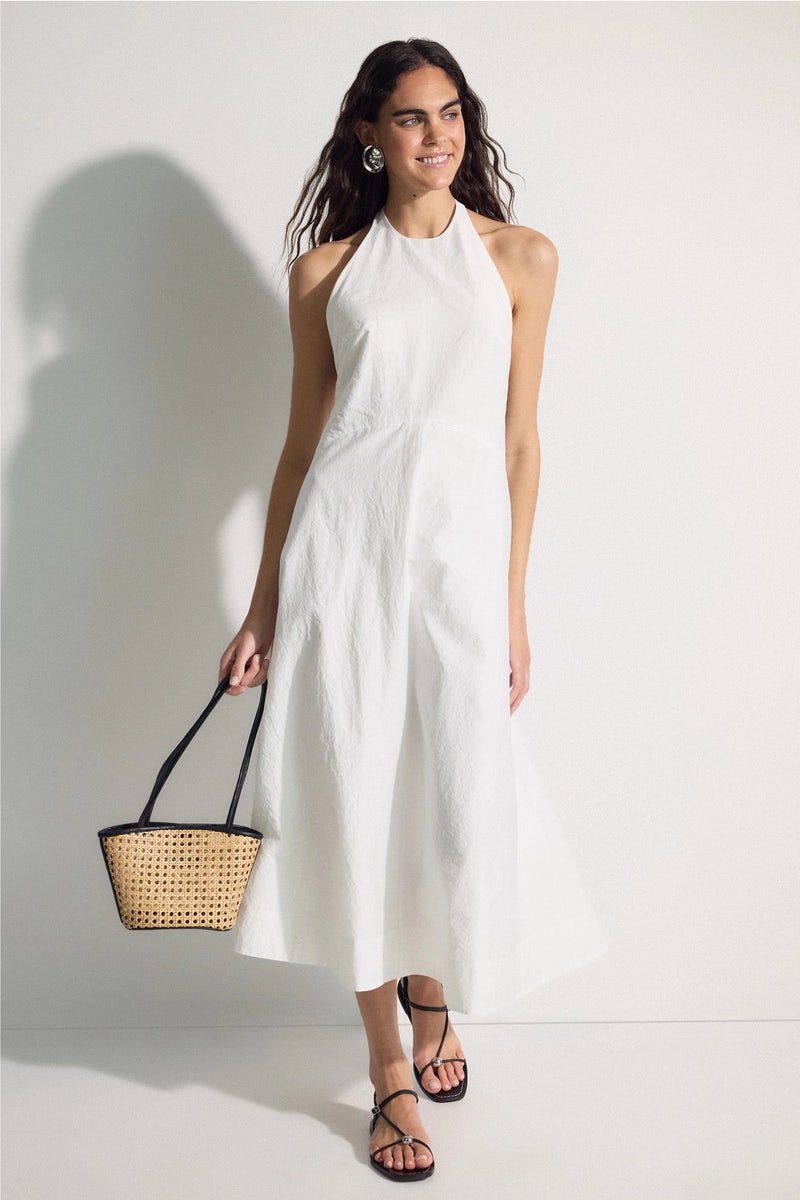 Haltered Textured Dress by Róhe - Photo 0