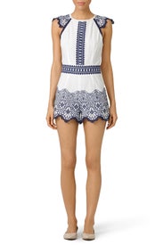 Grecian Sun Romper by Saylor