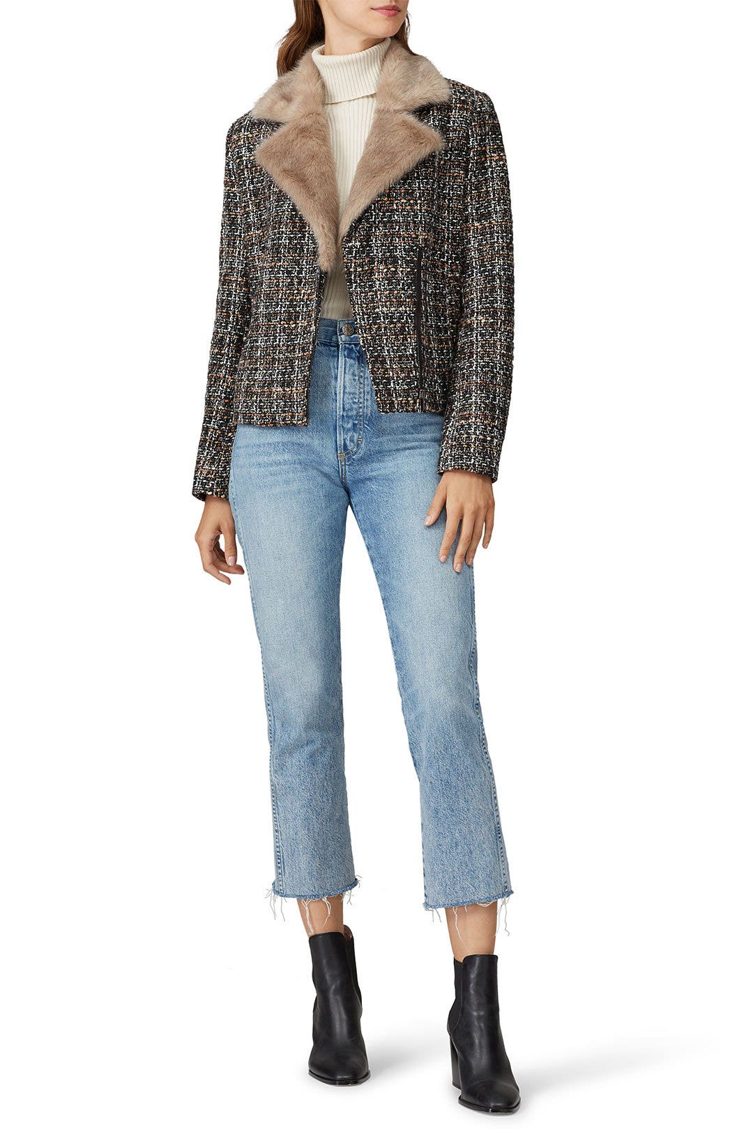 Faux Fur Motor Jacket by Thakoon x RTR 0