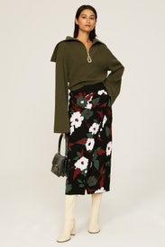 Brooke Knit Skirt by Tanya Taylor