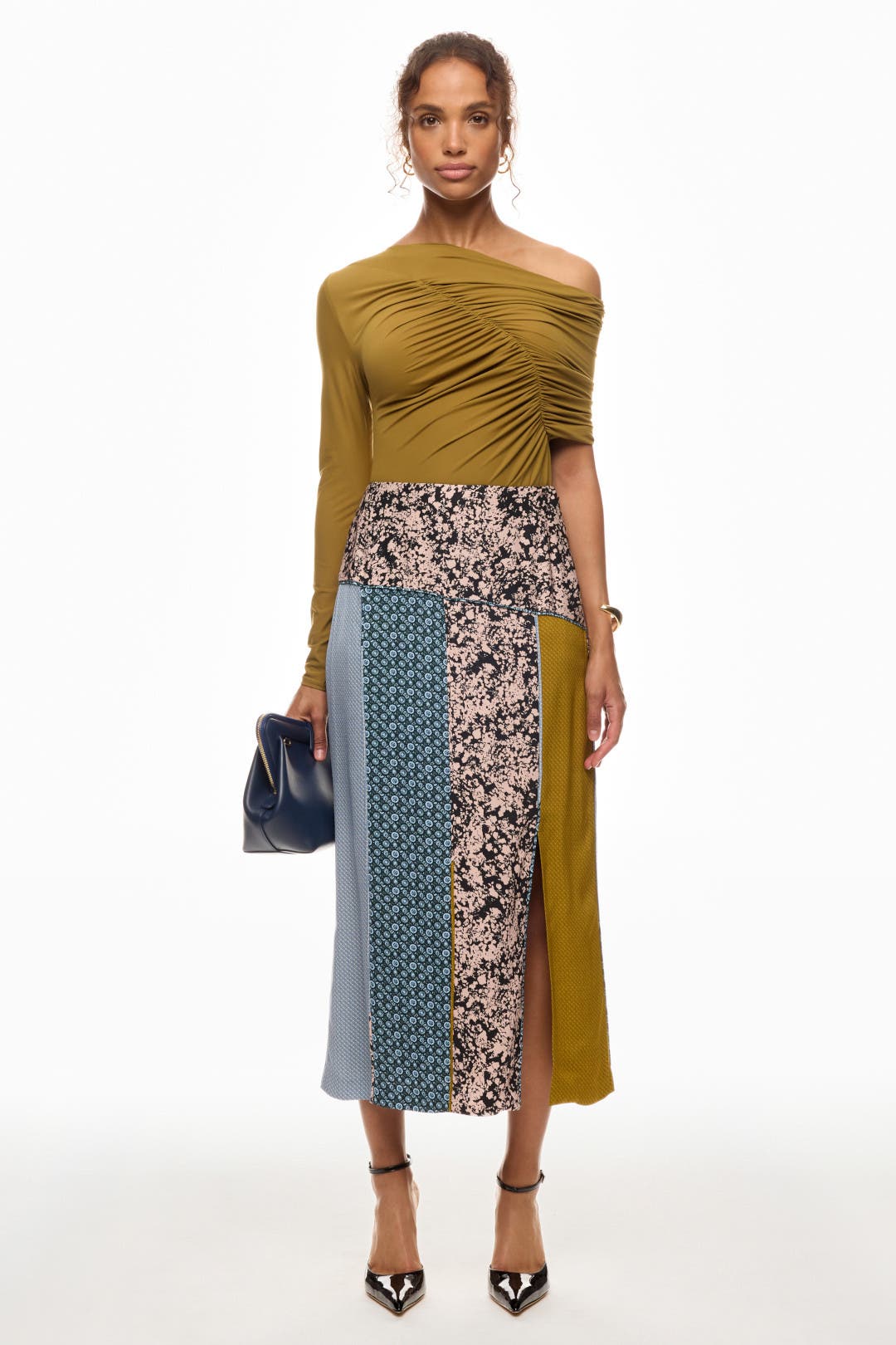 Kh　　PATOU Maxi tiered skirt Patou | Maxi skirt in organic cotton