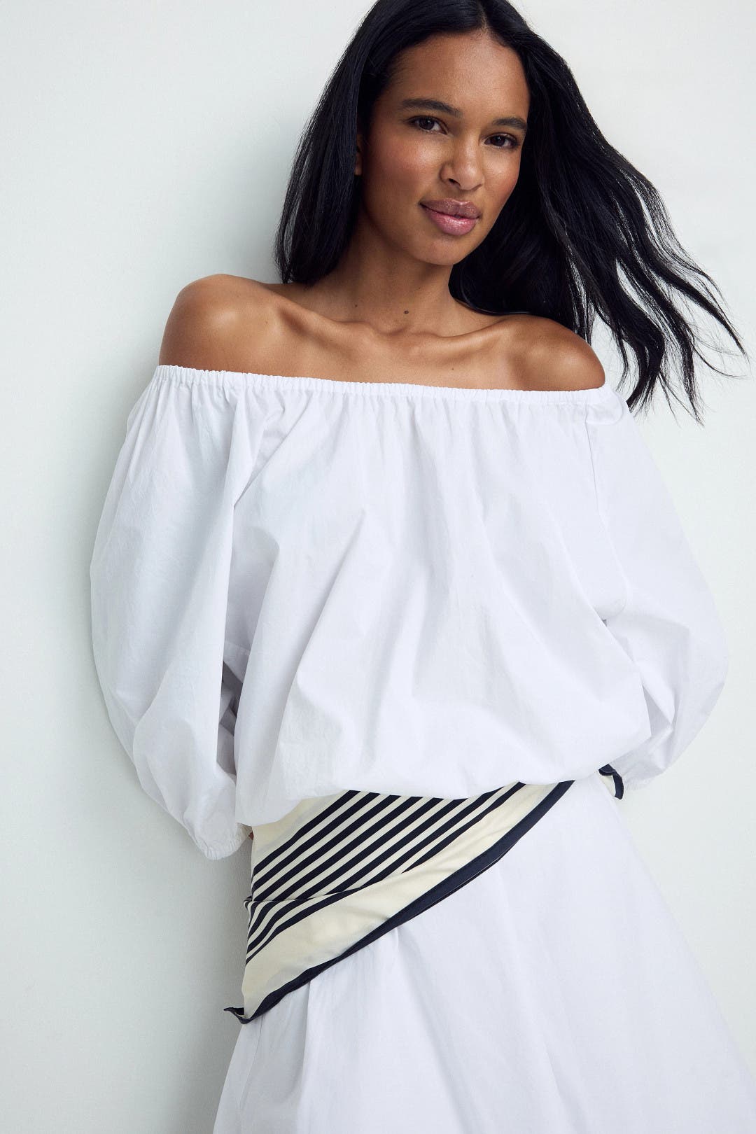 Lelow Puff Sleeve Top by By Malene Birger | Rent the Runway