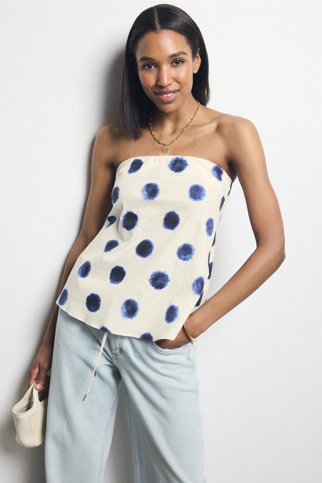 Yassi Polka Dot Tank Top by MISA Los Angeles 0