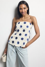 Yassi Polka Dot Tank Top by MISA Los Angeles