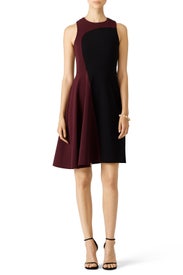 Burgundy Emmett Dress by Parker